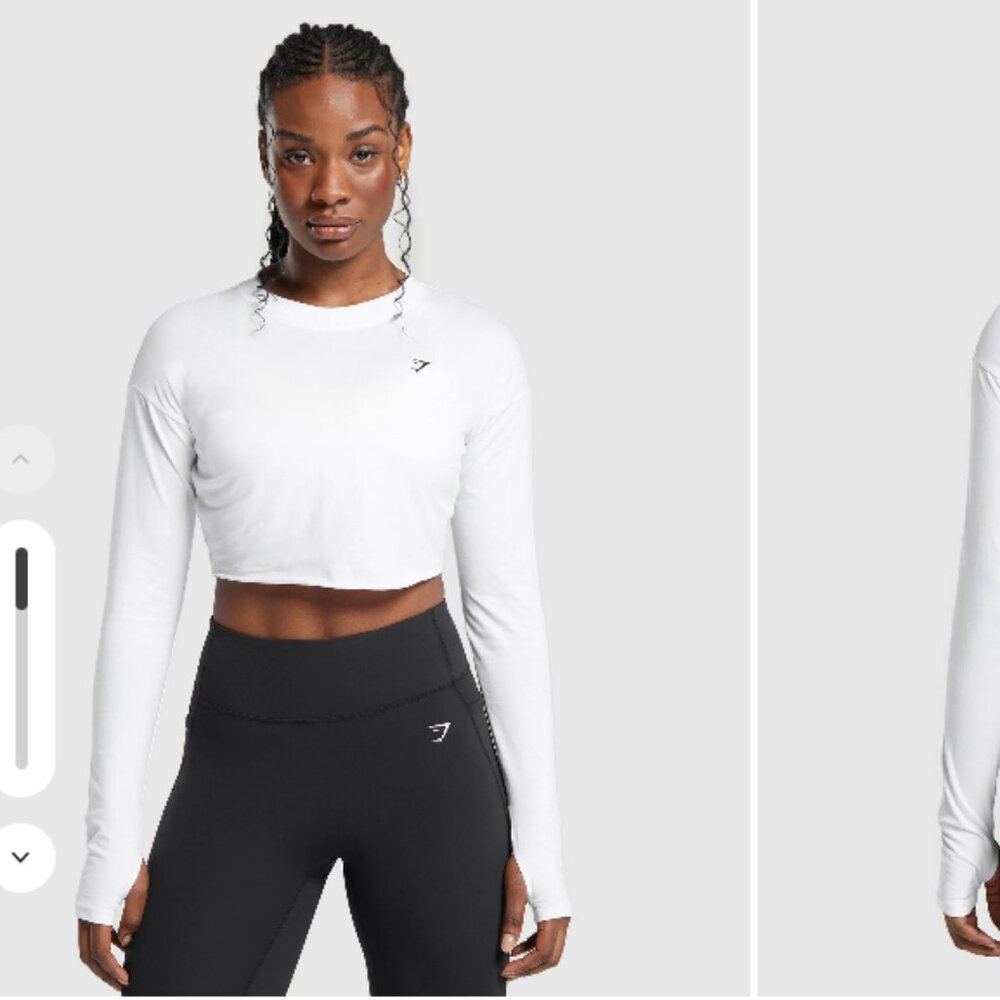 Lifting Long Sleeve Crop Top